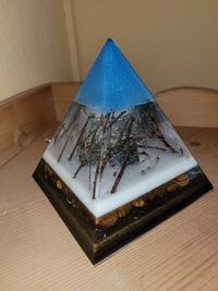 Pyramide Nr. 3, Winterlandschaft